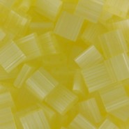 Miyuki tila 5x5mm Perlen - Silk pale yellow TL-2554